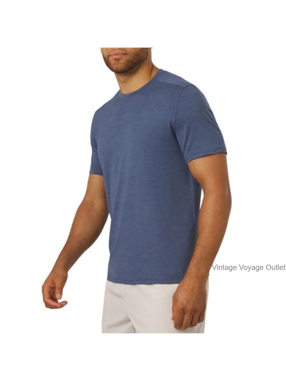 Men's Performance Athletic T-Shirt 4-Way Stretch Super Soft T-Shirt